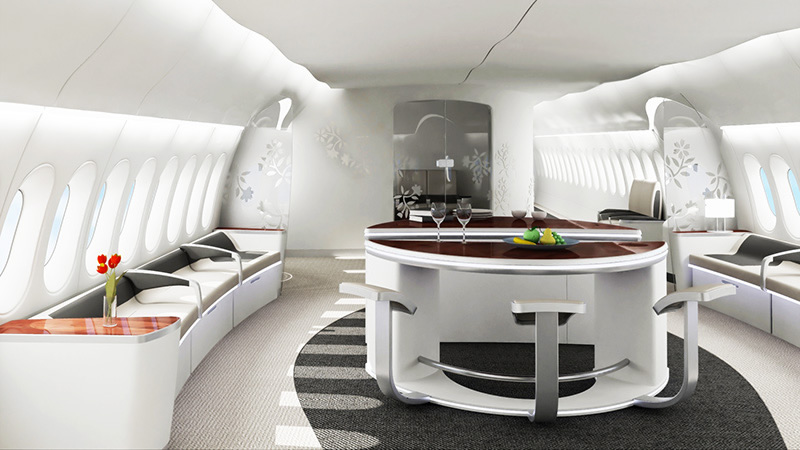 Boeing 787 V Vip Interior Gunther Lutzack Diplomdesigner